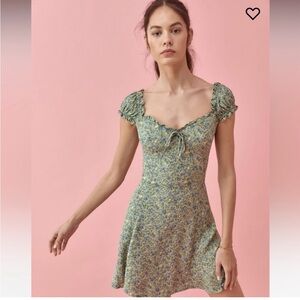 Reformation Pacey dress in Sprite